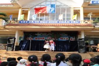 Đội Nghệ thuật Múa rối biểu diễn tại huyện Cư M'gar